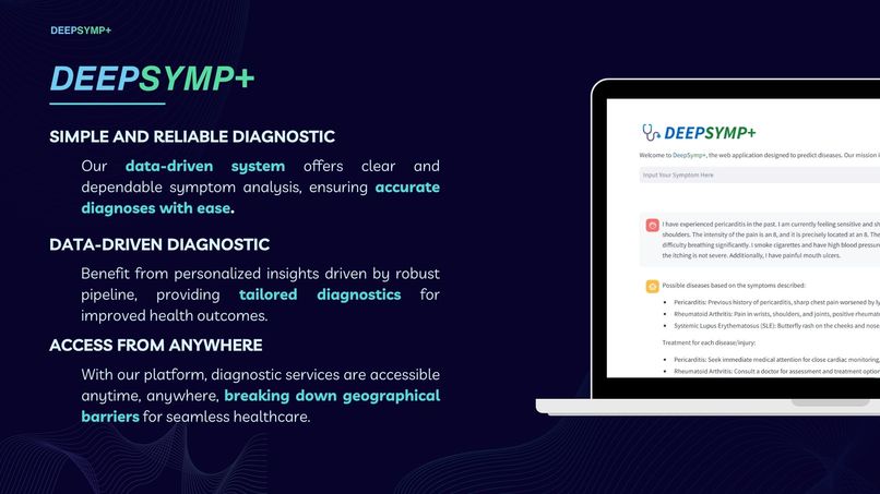 DEEPSYMP: Evidence-Based Diagnostic AI – screenshot 3