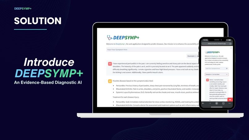 DEEPSYMP: Evidence-Based Diagnostic AI – screenshot 1