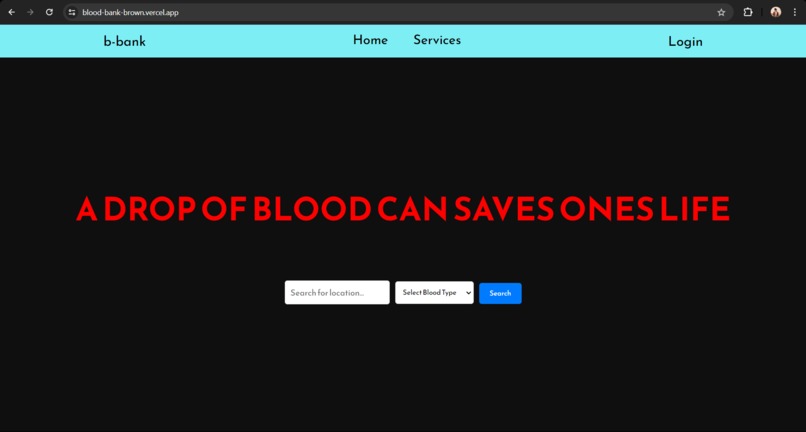 Blood-Bank – screenshot 1