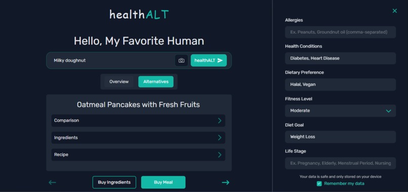 healthALT – screenshot 3