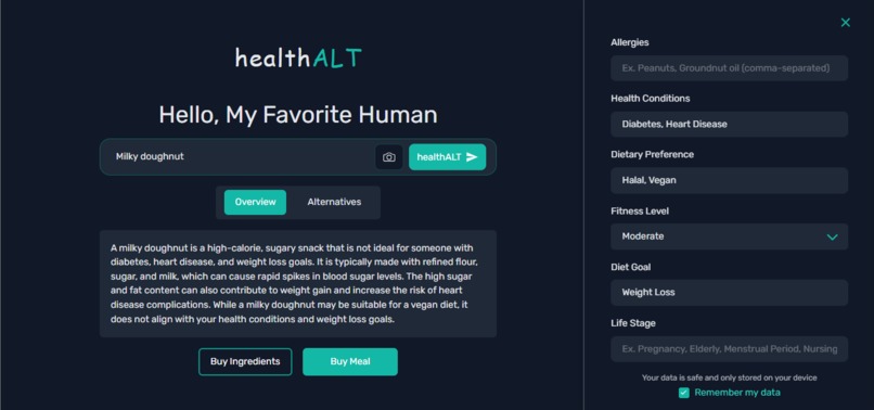healthALT – screenshot 4