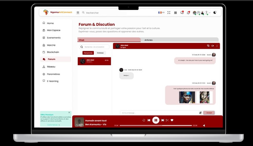 NgomaArtConnect – screenshot 3