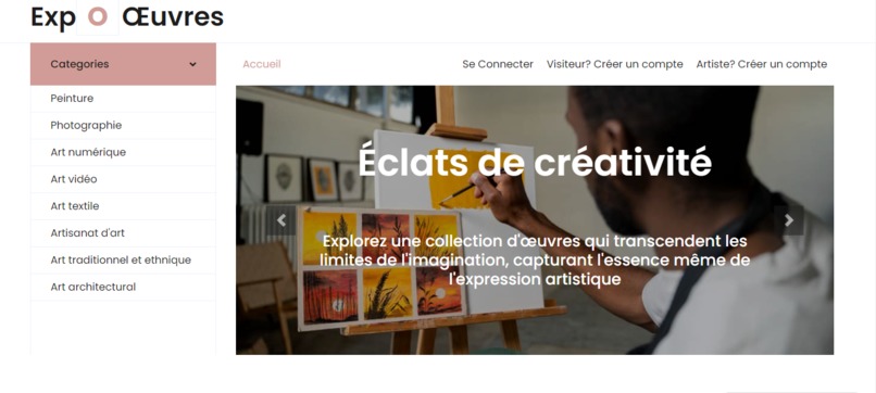ExpoOeuvre – screenshot 1
