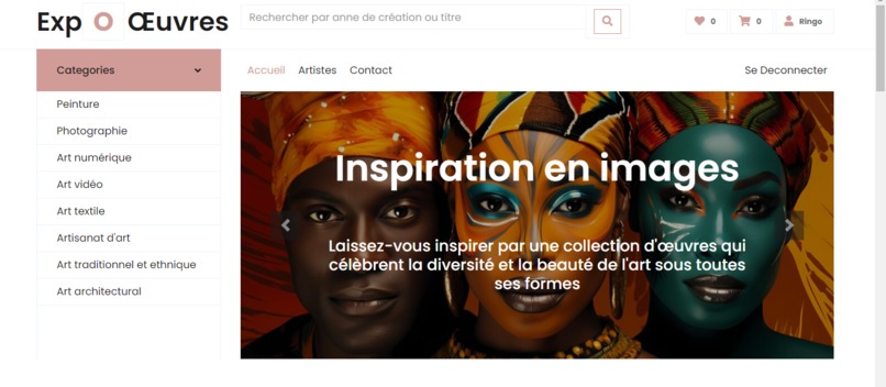 ExpoOeuvre – screenshot 2