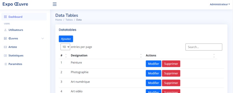 ExpoOeuvre – screenshot 8