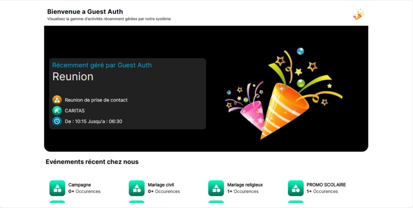 Guest Authentification(Guest Auth) – screenshot 1