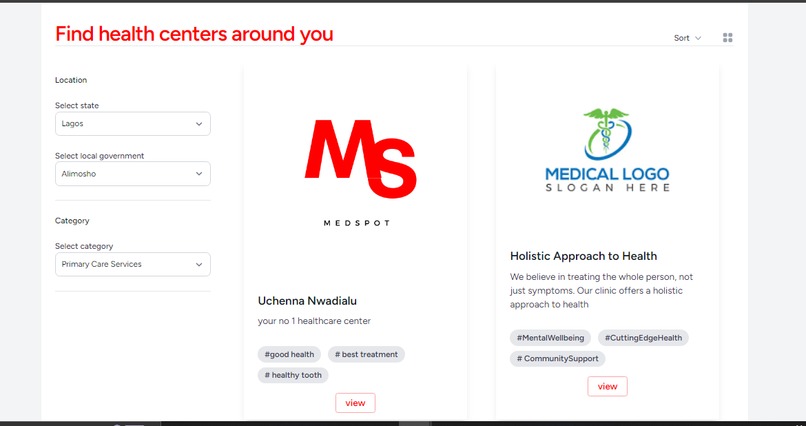 MEDSPOT – screenshot 2