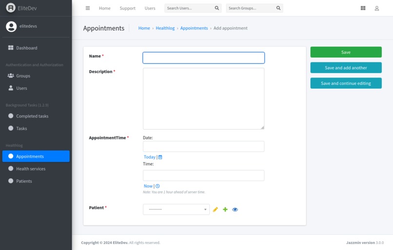 HealthLog – screenshot 4