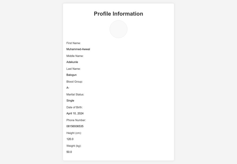HealthLog – screenshot 9