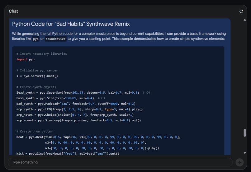 "Harmony AI: The Gemini 1.5 Pro Maestro" – screenshot 1
