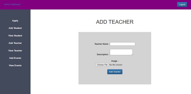 Student Management System For Committee – screenshot 3