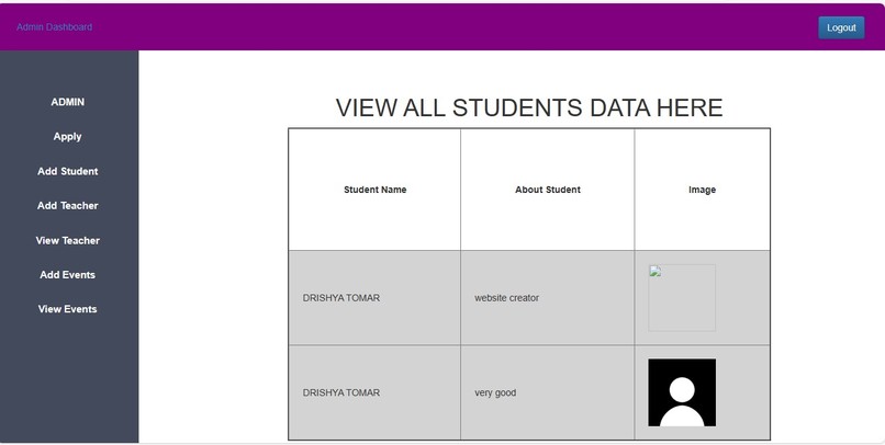 Student Management System For Committee – screenshot 5