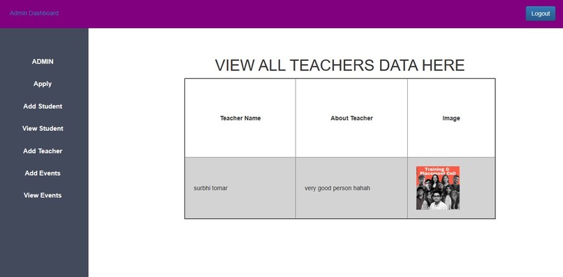 Student Management System For Committee – screenshot 9