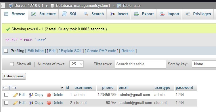 Student Management System For Committee – screenshot 11