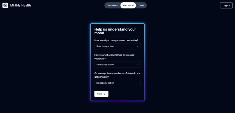 Mirthly Health – screenshot 6
