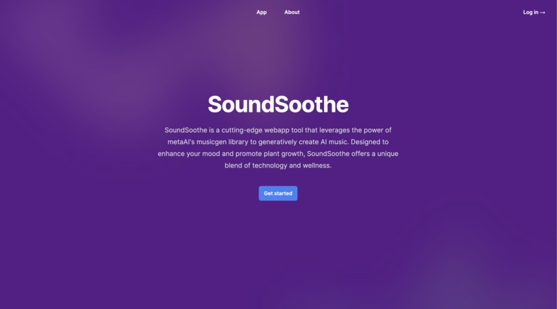 SoundSoothed – screenshot 1