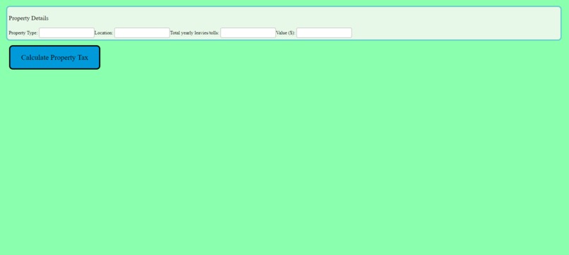 Property Taxes  – screenshot 1