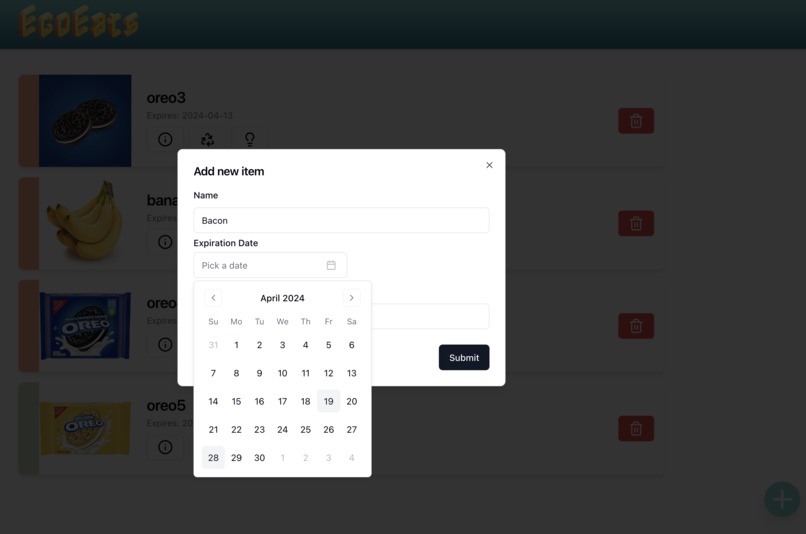 EcoEats – screenshot 2