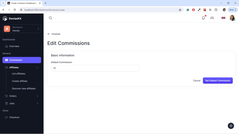 Affilink – screenshot 2