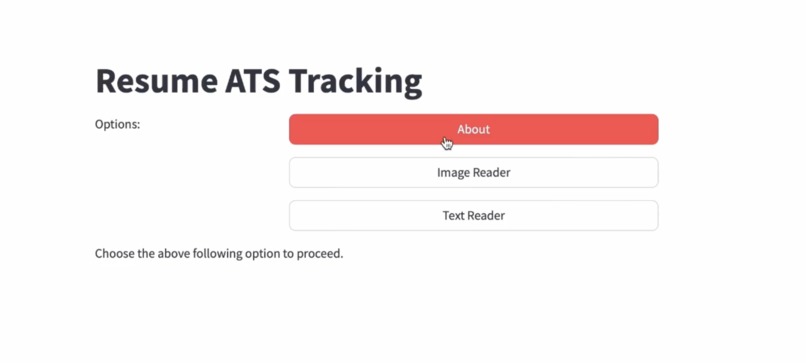 Job Fit Analyser using Google Gemini – screenshot 1