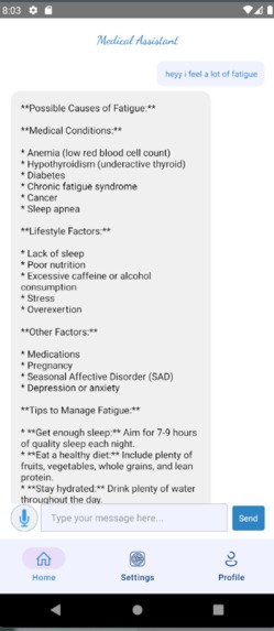 HealthGenie – screenshot 2