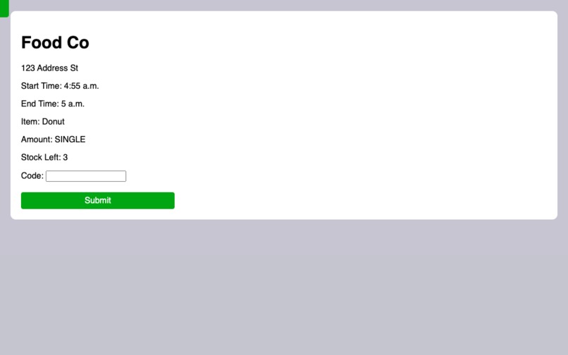 FoodTree – screenshot 2