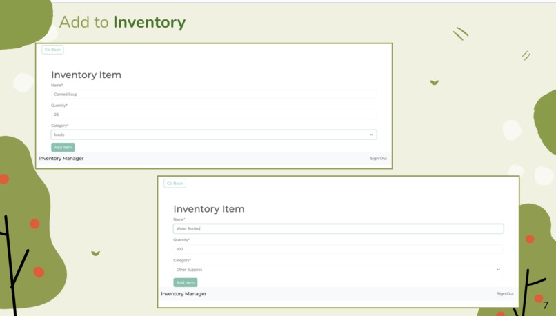 DCMH Donation & Inventory Project – screenshot 7