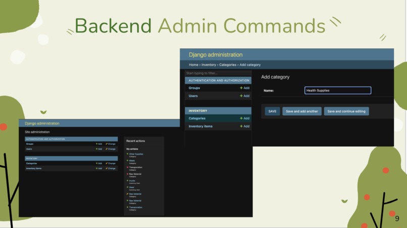 DCMH Donation & Inventory Project – screenshot 9