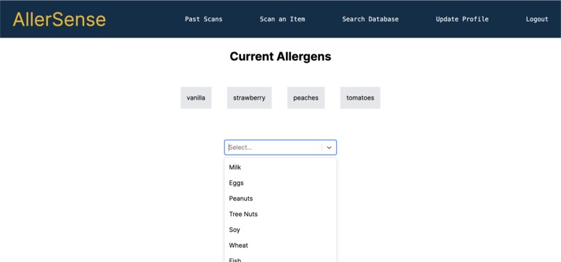 AllerSense – screenshot 2