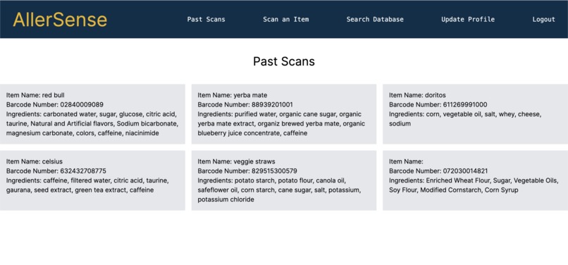 AllerSense – screenshot 3