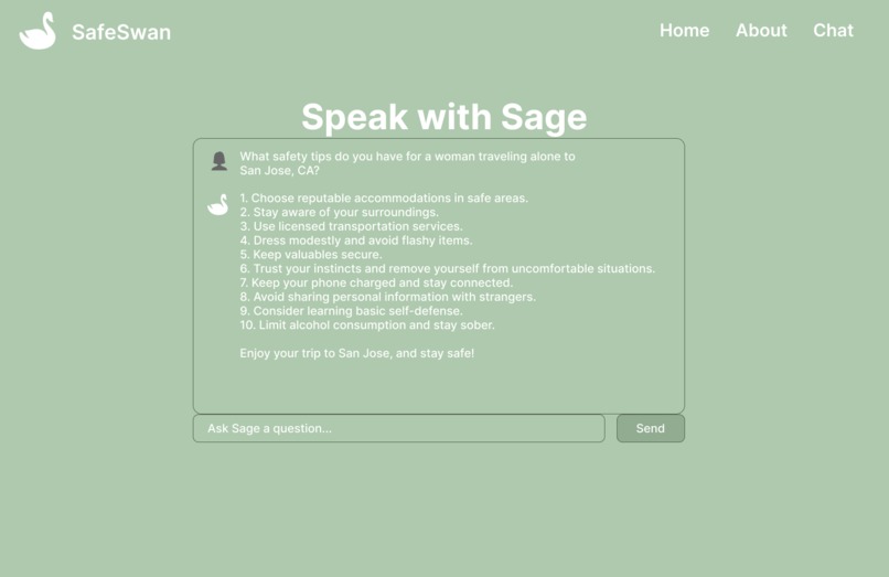 SafeSwan – screenshot 3