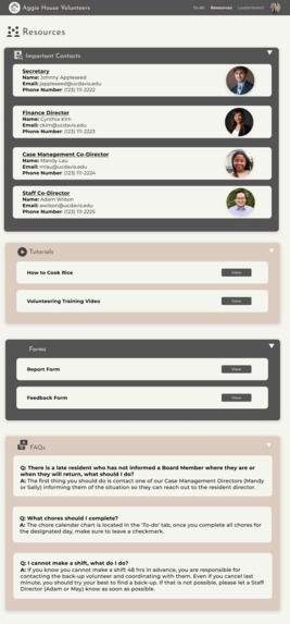 Aggie House Volunteers Timesheet - KARS – screenshot 3