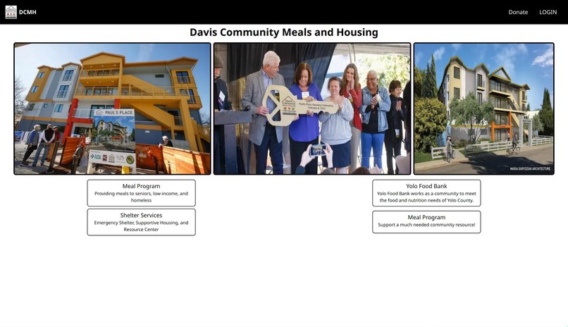 DCMH Redesign – screenshot 1