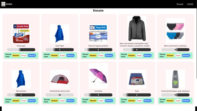 DCMH Redesign – screenshot 2