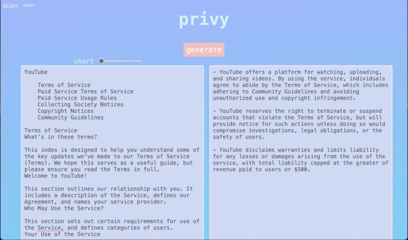 privy – screenshot 2