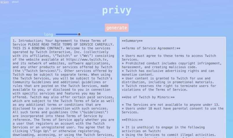 privy – screenshot 4