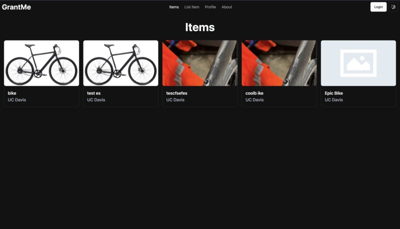GrantMe – screenshot 1