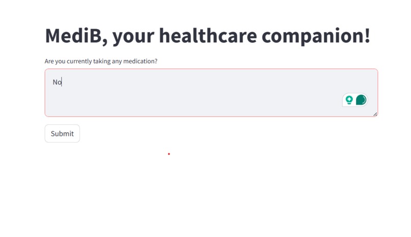 MediB( A healthcare companion) – screenshot 3