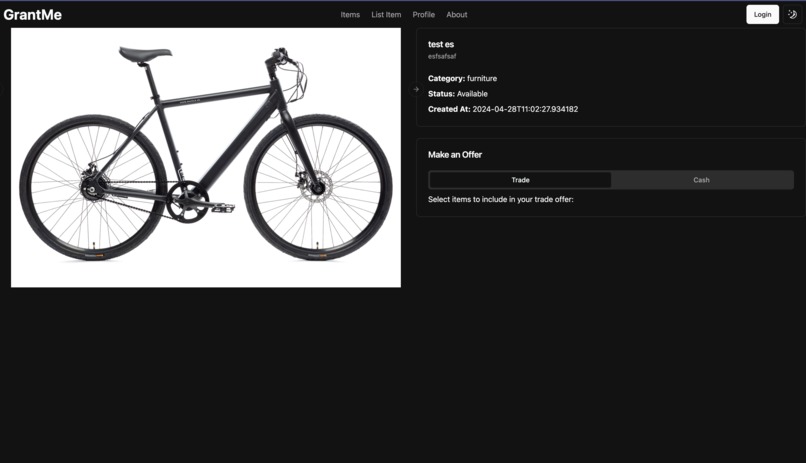 GrantMe – screenshot 2