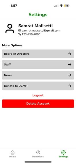 Davis Community Housing Meals and Housing – screenshot 2