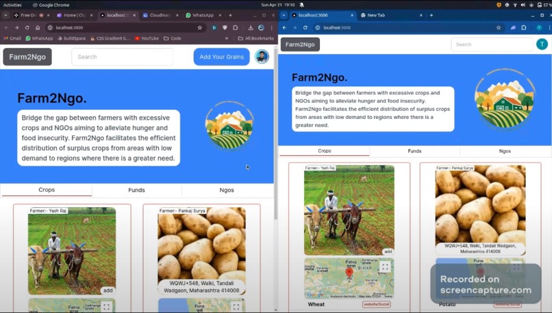 Farm2Ngo – screenshot 1