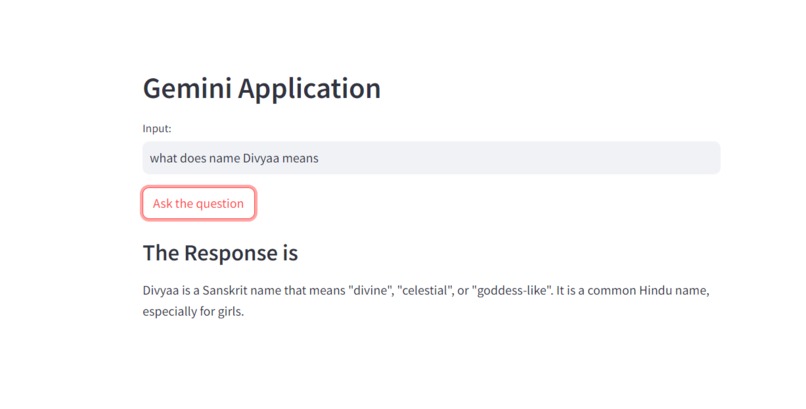 GenerativeAI – screenshot 1