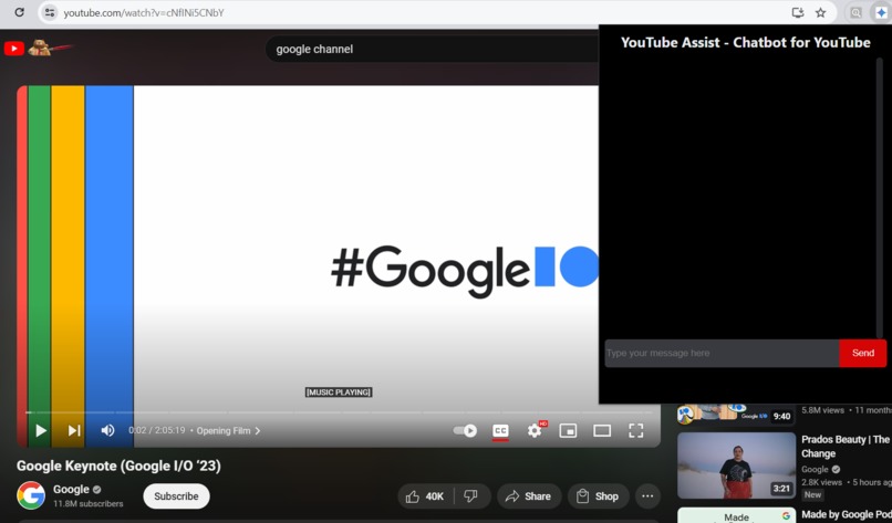 YouTube Assist – screenshot 1