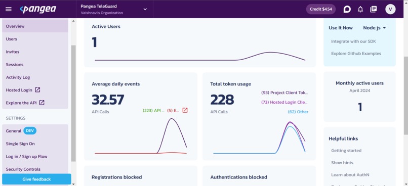 Pangea TeleGuard – screenshot 2