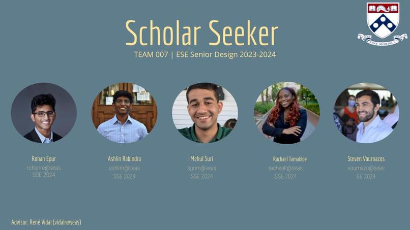 Team 7 - ScholarSeeker – screenshot 1