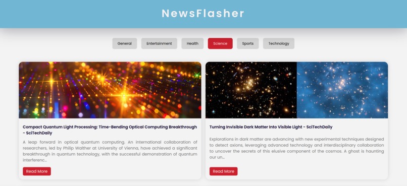 NewsFlasher – screenshot 1