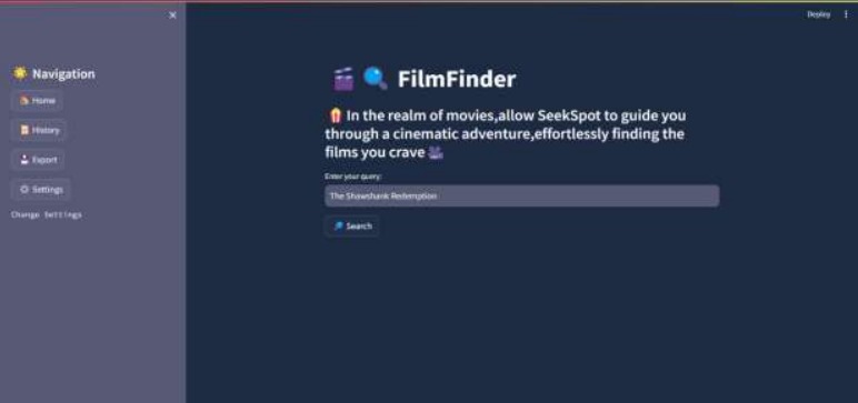 FilmFinder – screenshot 1