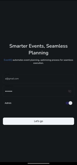 EventIQ – screenshot 1