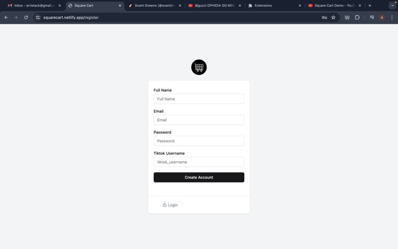 Square Cart – screenshot 4