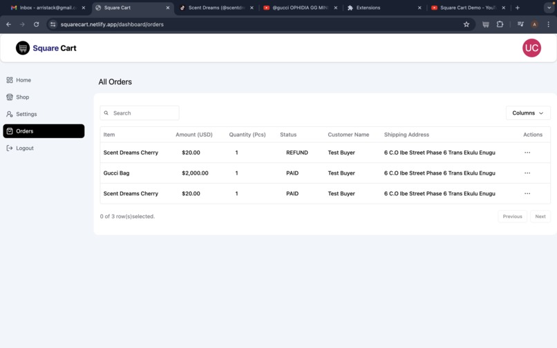 Square Cart – screenshot 8
